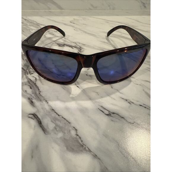 Optic Nerve Kingfish Sunglasses Tortoise/Smoke Lens Green Mirror - Picture 1 of 9